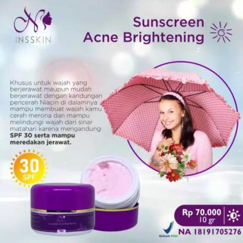 sunblock for acne