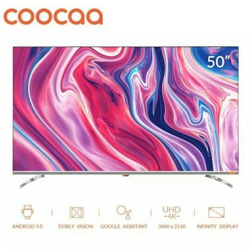 Foto Produk Coocaa 50 Inch LED TV 50S6G Smart Android TV 4K Ultra HD Garansi Resmi dari Cindishop