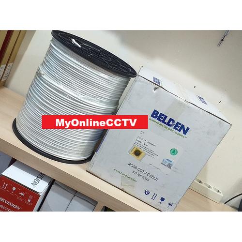 Jual Kabel CCTV Belden 1 Roll 305m Coaxial + Power RG59 RG6 BNC - LS-LG