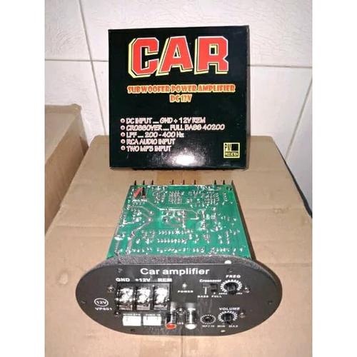 Jual kit bass tube subwoofer power amplifier 12volt 12v Jakarta Barat KIT POWER AMPLIFIER
