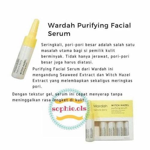 serum wardah purifying facial