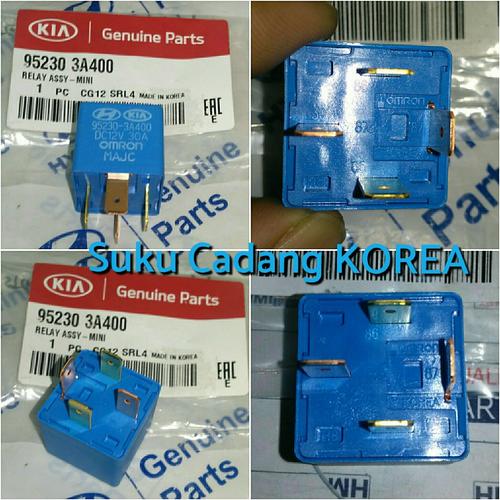 Jual Relay Kaki 4 87a Fan Cooling Kipas Radiator Timor KIA Sephia Kab