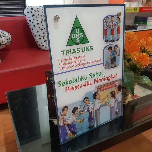 Foto Produk Poster Akrilik Trias UKS dari Syafana