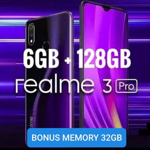 Foto Produk Realme 3 PRO 6/128 Garansi Resmi RAM 6GB 128GB Real Me Rilmi Realmi - Ungu dari Laku9