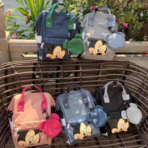 Foto Produk Tas Ransel Anello MICKEY Backpack Wanita Import Premium dari Noku Shop
