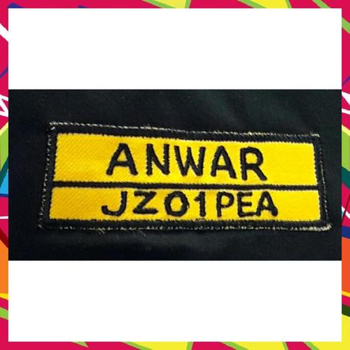 Foto Produk Badge Nama Kuning dari Ssofan3