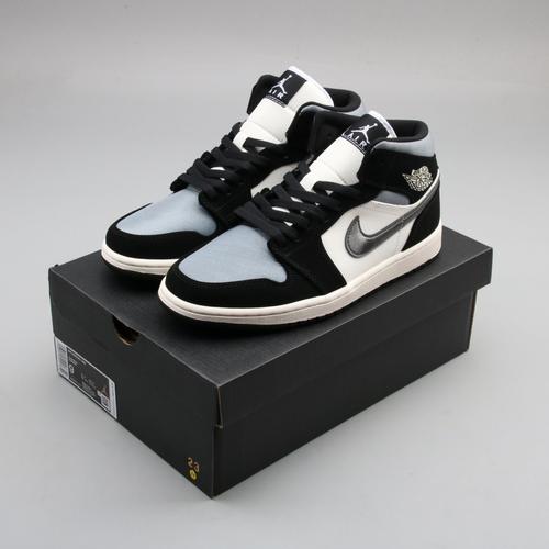 Sepatu Sneakers Nike Air Jordan Mid Satin Grey Toe VVNDS di Jakarta Timur -  TribunJualBeli.com