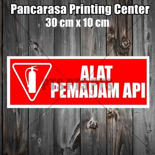 Jual STICKER ALAT PEMADAM API SAFETY SIGN STICKER K3 STICKER IMO - Kota ...