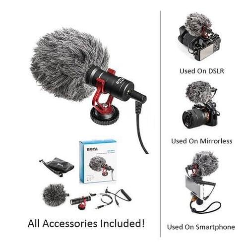 Cache-Vent De Microphone Pour BOYA By-MM1, Cache-Vent En