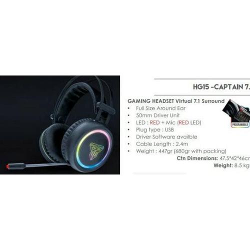 Jual Headset Gaming Fantech HG15 