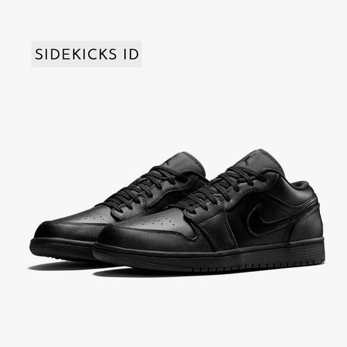nike lows black