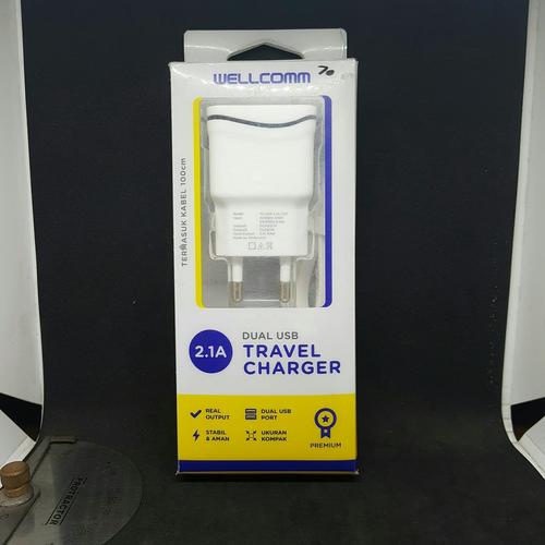 Gambar TRAVEL CHARGER wellcomm dari UAV Jakarta Selatan Tokopedia