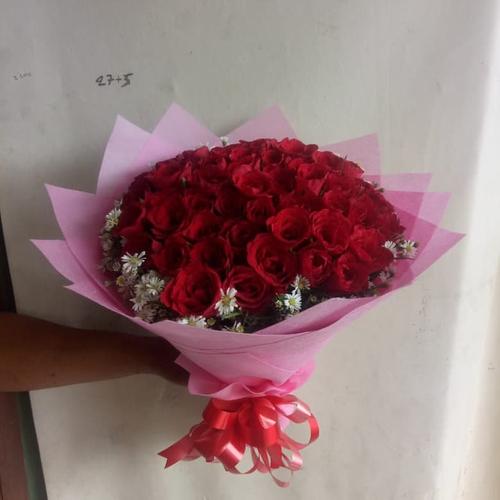 Gambar Bunga bucket Kado Anniversary hand bouquet bunga mawar asli dari Sun Flowers. Jakarta Barat Tokopedia