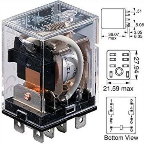 Jual Promo Relay omron ly2n + socket 220v 100 original omron Murah