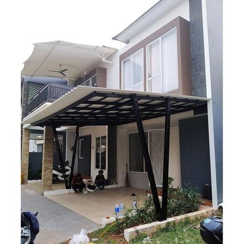 Jual Kanopi Carport atap Spandex canopy Polycarbonate - Jakarta Selatan