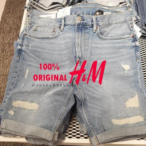 Jual Sale Original H\u0026M - Celana Jeans H\u0026M Celana Pendek Denim Pria Hnm -  Kota Bekasi - permenstore55 | Tokopedia