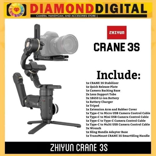 Zhiyun Crane 3S Cinema Camera Gimbal Stabilizer di Diamond Digital88  Tokopedia