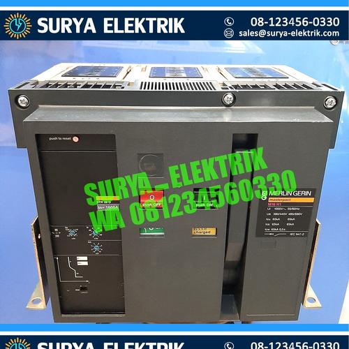 Gambar ACB MG Merlin Gerin MastePact M16 M16H1 1600A 1600 A Amper 3P 3 Pole dari SURYA ELEKTRIK_NEW undefined Tokopedia