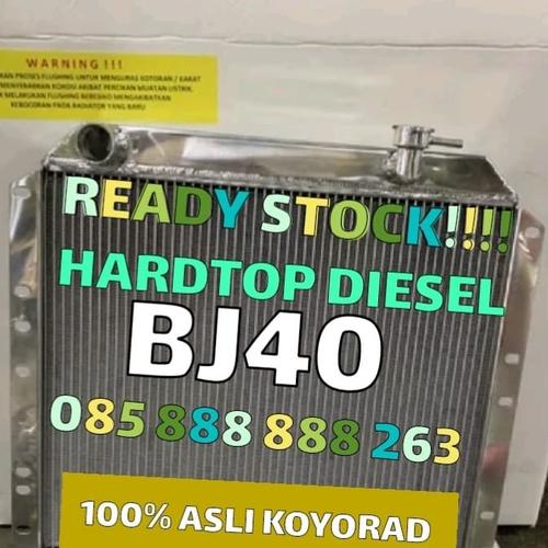 Bj40 Radiator Jual radiator Toyota hardtop diesel bj40 full alumunium koyorad ...