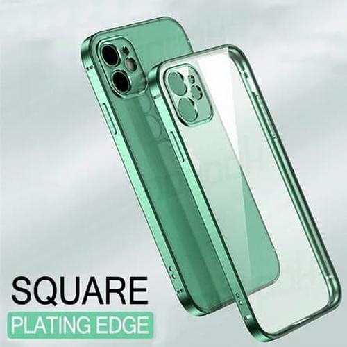 FOR IPHONE 11 PRO, 11 PRO MAX SQUARE PLATING SOFT CASE CASING di  Lakudome_new Tokopedia