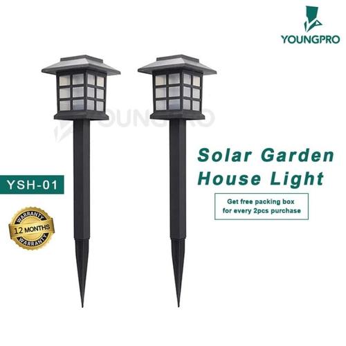 Foto Produk LAMPU TAMAN SOLAR GARDEN HOUSE LIGHT + EXCLUSIVE PACKING BOX dari YOUNGPRO INDONESIA