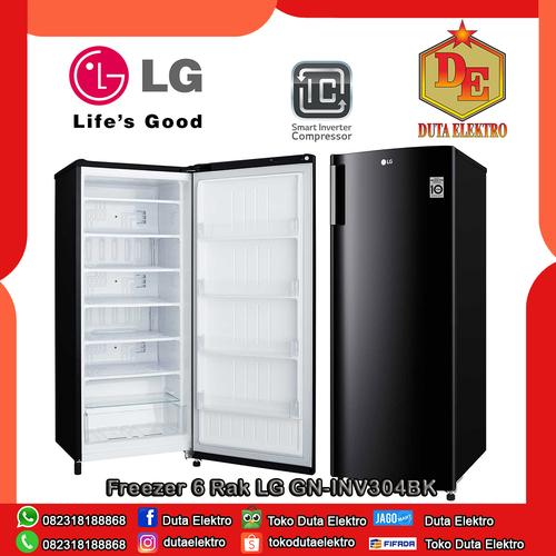 Jual Freezer 6 Rak Lg Gn Inv304bk Kota Bengkulu Toko Duta Elektro Tokopedia