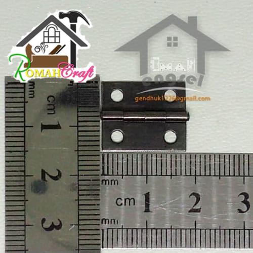 Engsel Mini Promo Engsel mini hitam solid 15x18 mm HG.E2025/ engsel mini murah ...