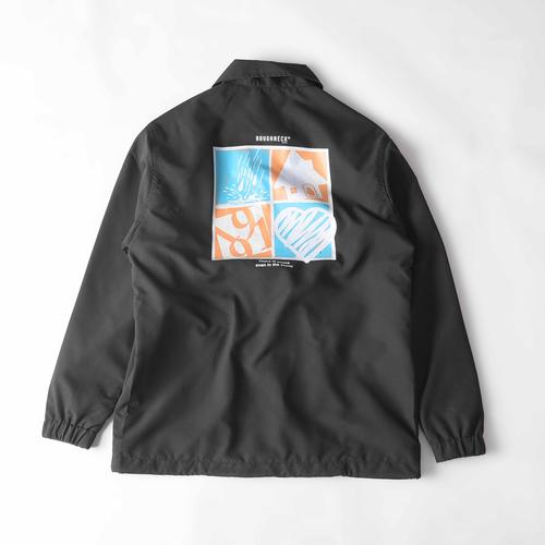 Foto Produk Roughneck CJ111 Black Storm Coach Jacket - M dari ROUGHNECK 1991 Official