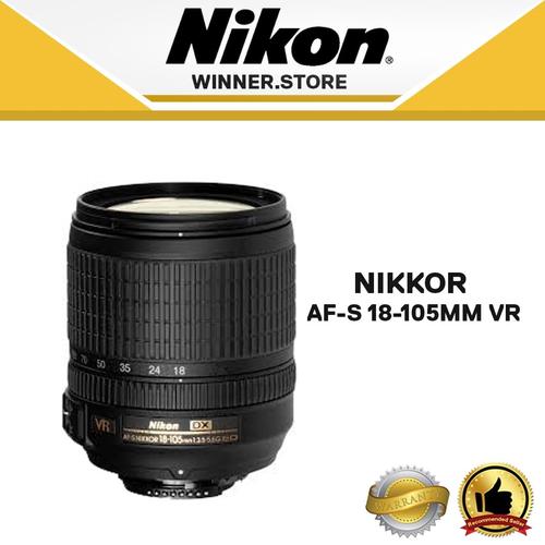 Jual Lensa Kamera Dslr Nikon Nikkor 18 105mm 18 105 F 3 5 5 6g Ed Vr Jakarta Pusat Winner Store Tokopedia