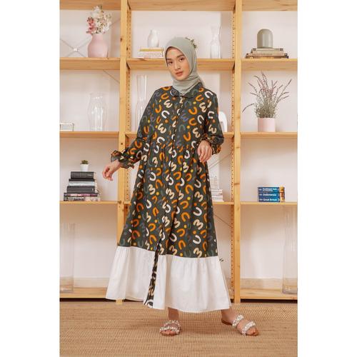 Foto Produk Caily Green Pattern - S dari HijabChic Official