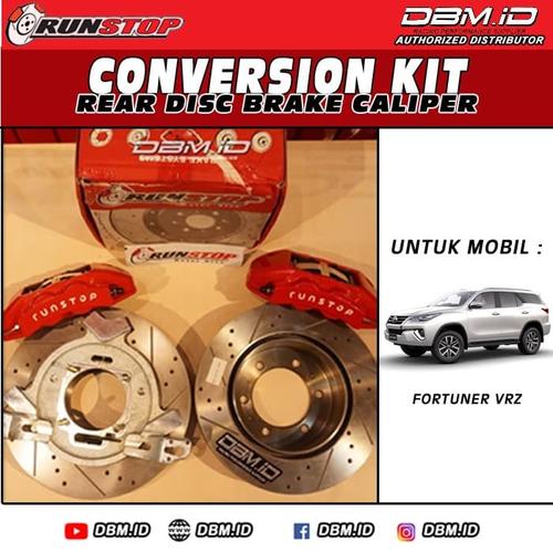Promo Runstop Conversion Kit Fortuner VRZ Rear Disc Brake Caliper 4 pot Cicil 0 3x Kota