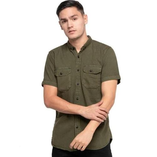 Jual Kemeja Jeans Denim Pria / Kemeja 