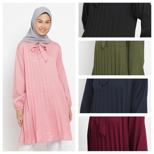 Foto Produk KAYSER bushra baju atasan muslim wanita prisket - Hijau dari kayser official
