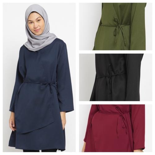 Foto Produk KAYSER choti baju atasan tunik muslim wanita kimono - Hijau dari kayser official
