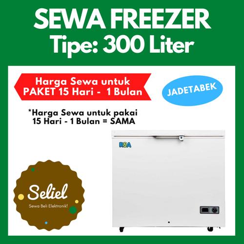 Jual SEWA (15 Hari - 1 Bulan) Freezer 300 Liter RSA CF-310 GEA Sharp ...