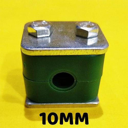 Jual Klem Tubing Pipa Hidrolik 10MM / Stauff Hydraulic Pipe Clamp