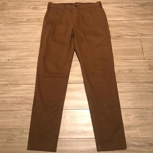 Jual Uniqlo Chino Trousers Dark Brown 