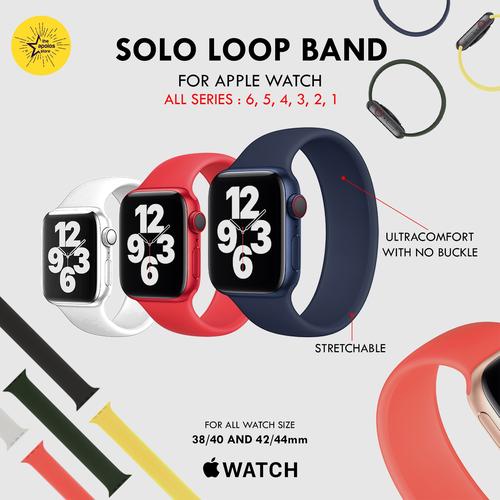 Jual Solo Loop Strap Apple Watch 6 5 4 