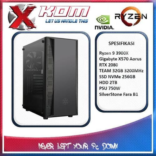 Komputer Rakitan Prebuilt Gaming Pc 2080 Super Ryzen Gaming Pc