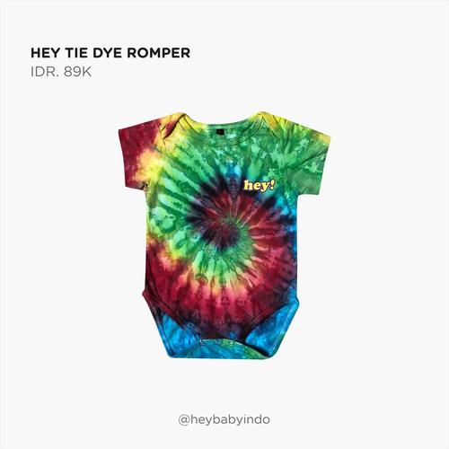 Foto Produk Hey Baby Hey Tie Dye Romper - 12-18m dari Hey! Baby