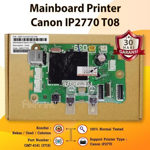 Jual Mainboard Printer Canon ip2770 Motherboard 2770 ip 2770 Board Ori Kota Surabaya Fixprint Store Tokopedia
