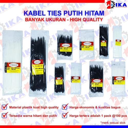 Jual Cable ties / kabeltis 30cm/ pengikat pengait / tali plastik ...