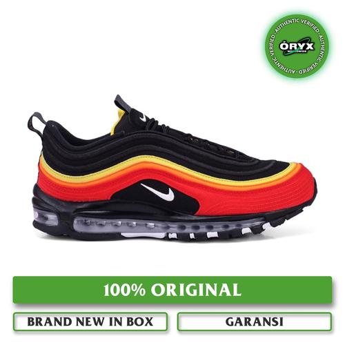 Nike air max 97 black/chile red/magma orange/white best sale