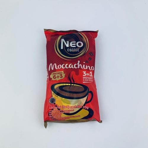Foto Produk Kopi / Neo caffee / 3 in 1 / isi 6+3 / Kopi instan / Moccachino dari Mmmartgrosir