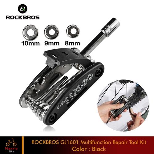 Gambar ROCKBROS GJ1601 16 In 1 Bike Tool Kit - Toolset Alat Kunci Sepeda dari Maxxiebike Jakarta Utara Tokopedia
