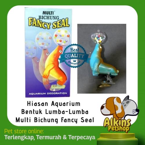 Jual Hiasan Aquarium Lumba Lumba Multi Bichung Fancy Seal Kota Bekasi Alkins Pet Shop Tokopedia