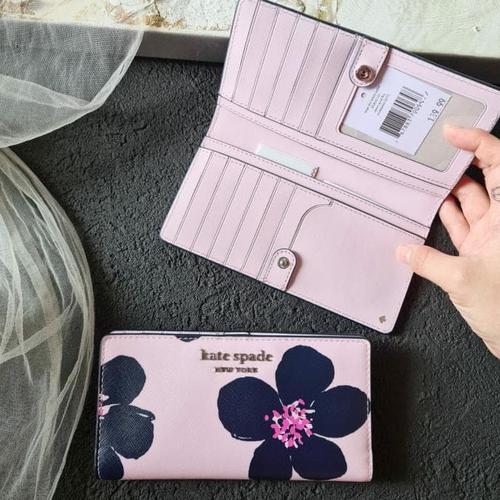 Dompet Kate Spade Pink Small Wallet Leather Wallet Lazada Kate