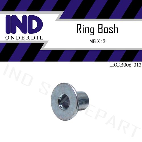 Foto Produk Ring Bosh-Bos-Bus-Bushing Topi Panjang M6 x 13-M6x13-6x13-6 x 13 mm dari IND Onderdil