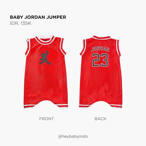 Foto Produk Hey Baby Baby Jordan Jumper Jumper Anak Bayi - 3-6m dari Hey! Baby