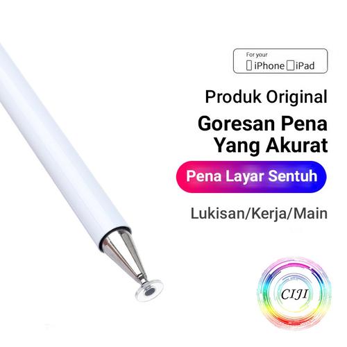 Foto Produk CIJI Pen Stylus Touch Screen Universal for Android/Iphone IOS - Hitam dari Circle Jaya Indonesia